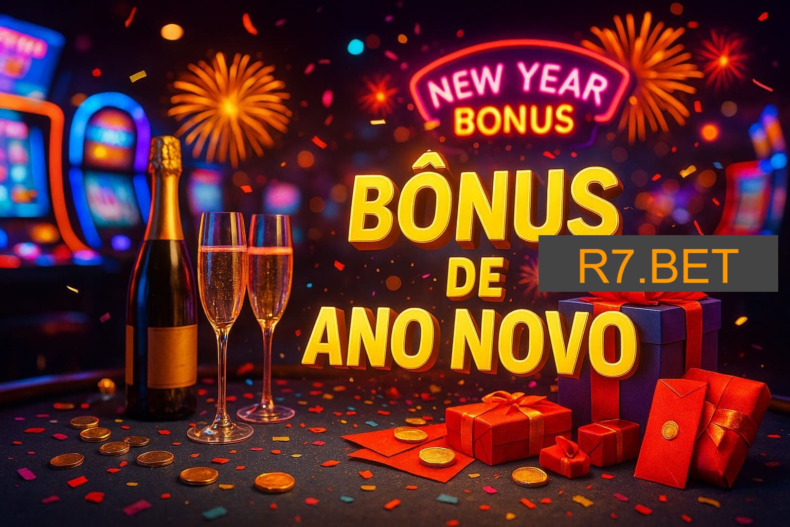 Promoções de Ano Novo no R7.BET